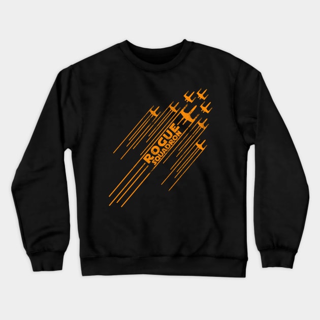 Rogue Squadron Crewneck Sweatshirt by wookiemike